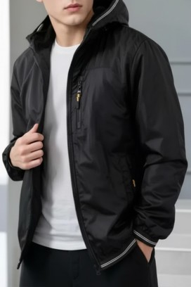 ανδρικό μπουφάν ZORMENFO BLACK