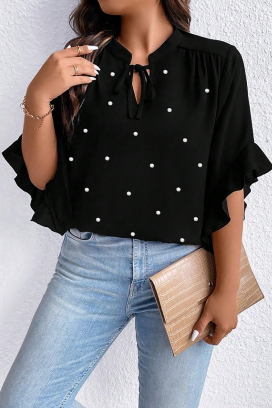 γυναικεία μπλούζα ELISANDRINA BLACK