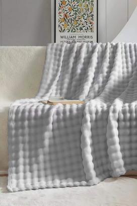κουβέρτα DIMFELDA LIGHT GREY 160x200 cm