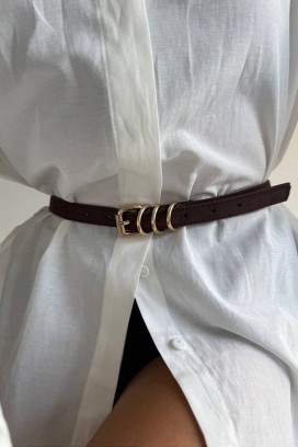 ζώνη MASCONZA BROWN