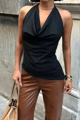 τοπ VELEIDA BLACK