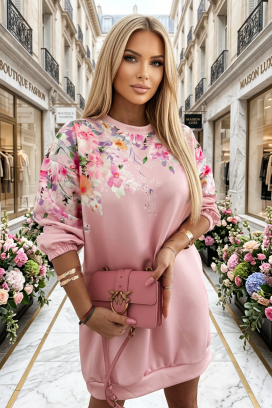 φόρεμα FLOZELDA PUDRA