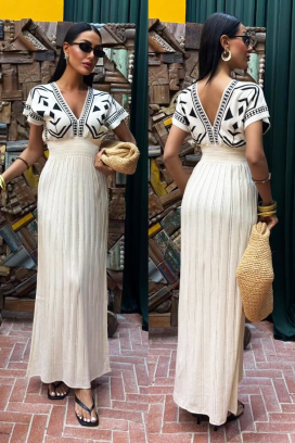 φόρεμα EMPERALZA ECRU