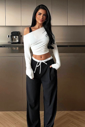 παντελόνι SILONDINA BLACK