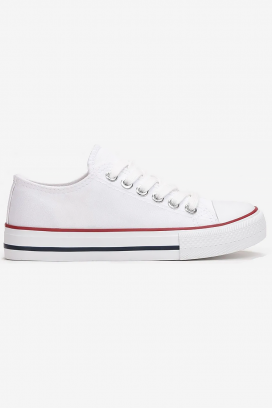 ανδρικά πάνινα παπούτσια FRANCO WHITE