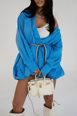 φόρεμα ROZELFINA BLUE