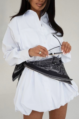 φόρεμα ROZELFINA WHITE