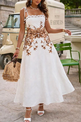 φόρεμα ZABROLVA BROWN