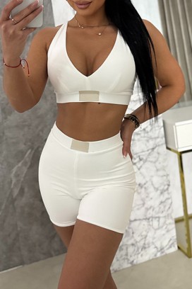 αθλητικό σετ VLONZILA WHITE