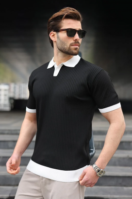 ανδρικό μπλουζάκι RONELMO BLACK