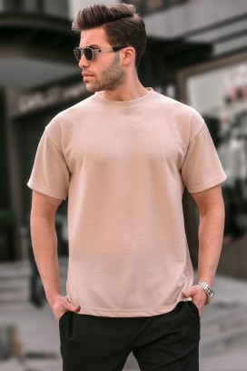 ανδρικό μπλουζάκι LOMENZO BEIGE