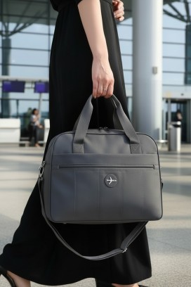 τσάντα για χειραποσκευές WINDINZA GREY - κατάλληλη για Ryanair/Wizz Air