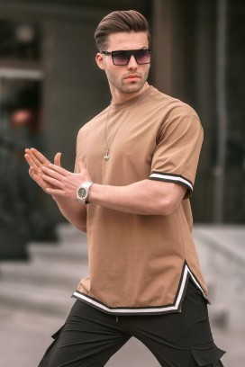 ανδρικό μπλουζάκι VLOMENZO CAMEL