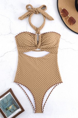ολόσωμο μαγιό LIOHENA BEIGE