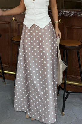 φούστα MOLARZA BEIGE