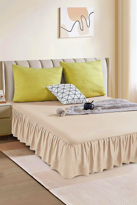 κάλυμμα κρεβατιού BENJILFA BEIGE 200х220 cm